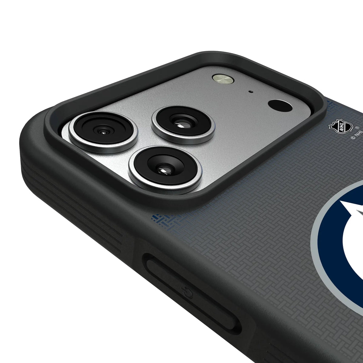 Winnipeg Jets Linen iPhone Bump Phone Case for Apple iPhone - Detail#Device_iPhone 17 Pro Max