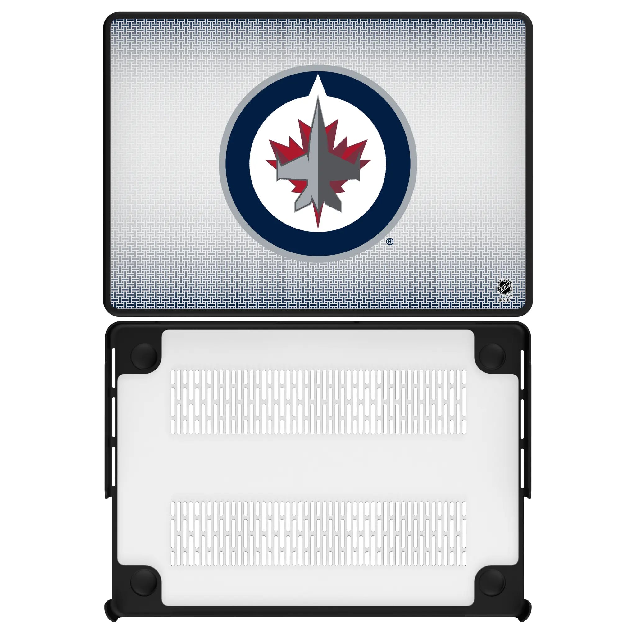 Winnipeg Jets Linen MacBook Laptop Case for Apple MacBook