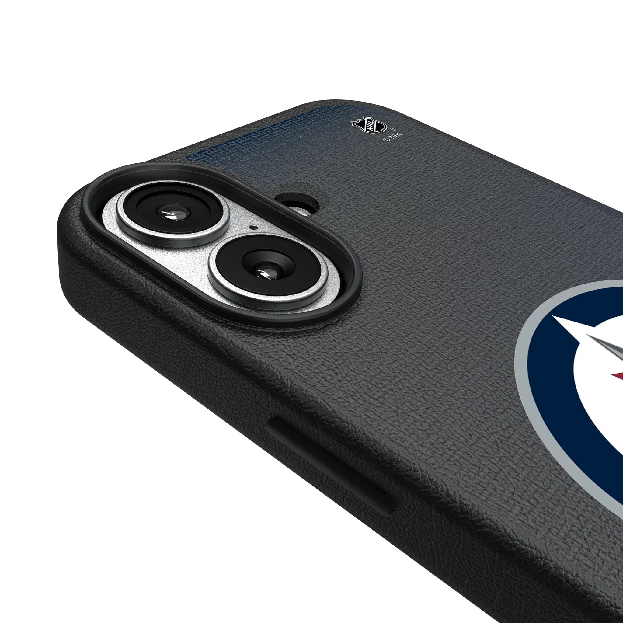 Winnipeg Jets Linen iPhone MagSafe Compatible Phone Case for Apple iPhone - Detail#Device_iPhone 17