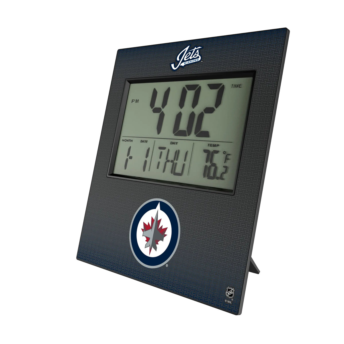 Winnipeg Jets Linen Wall Clock