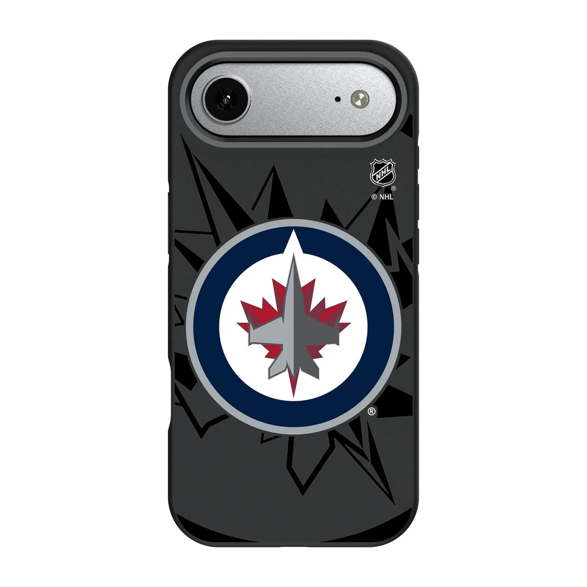 Winnipeg Jets Monocolor Tilt iPhone Bump Phone Case for Apple iPhone#Device_iPhone Air