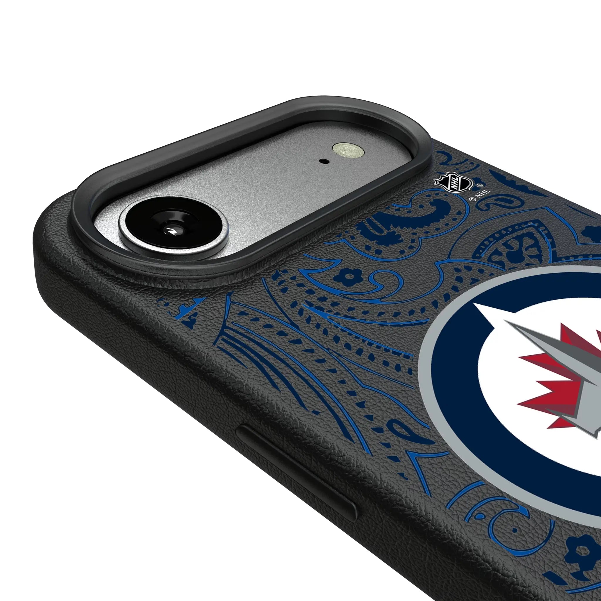 Winnipeg Jets Paisley iPhone MagSafe Compatible Phone Case for Apple iPhone - Detail#Device_iPhone Air
