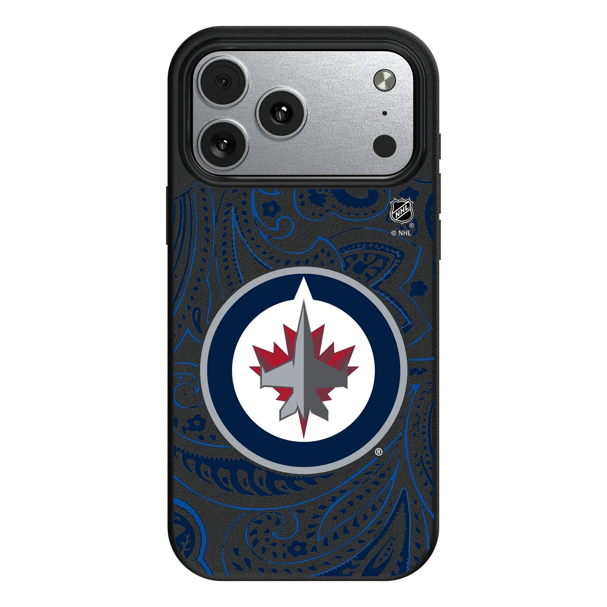 Winnipeg Jets Paisley iPhone MagSafe Compatible Phone Case for Apple iPhone#Device_iPhone 17 Pro Max