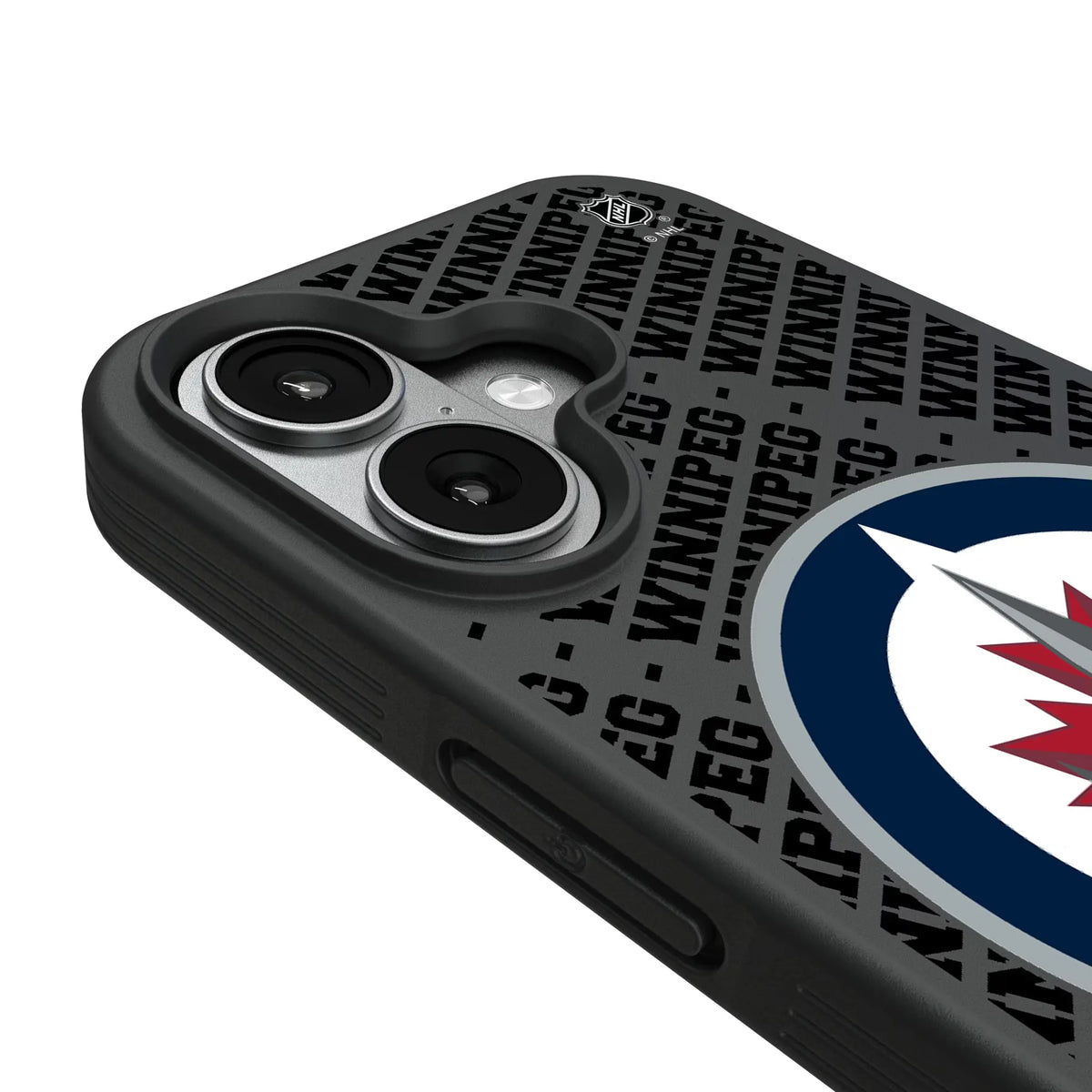 Winnipeg Jets Personalized EndZone Plus iPhone Bump Phone Case for Apple iPhone - Detail#Device_iPhone 17
