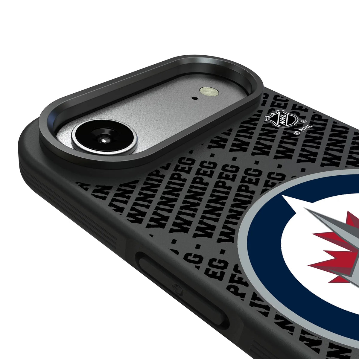 Winnipeg Jets Personalized EndZone Plus iPhone Bump Phone Case for Apple iPhone - Detail#Device_iPhone Air