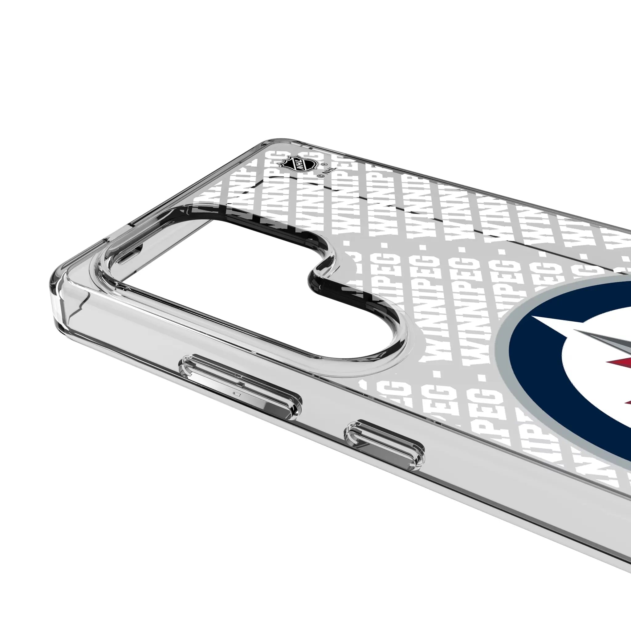 Winnipeg Jets Personalized EndZone Plus Galaxy Clear Phone Case for Samsung Galaxy - Detail#Device_Galaxy S25 Ultra