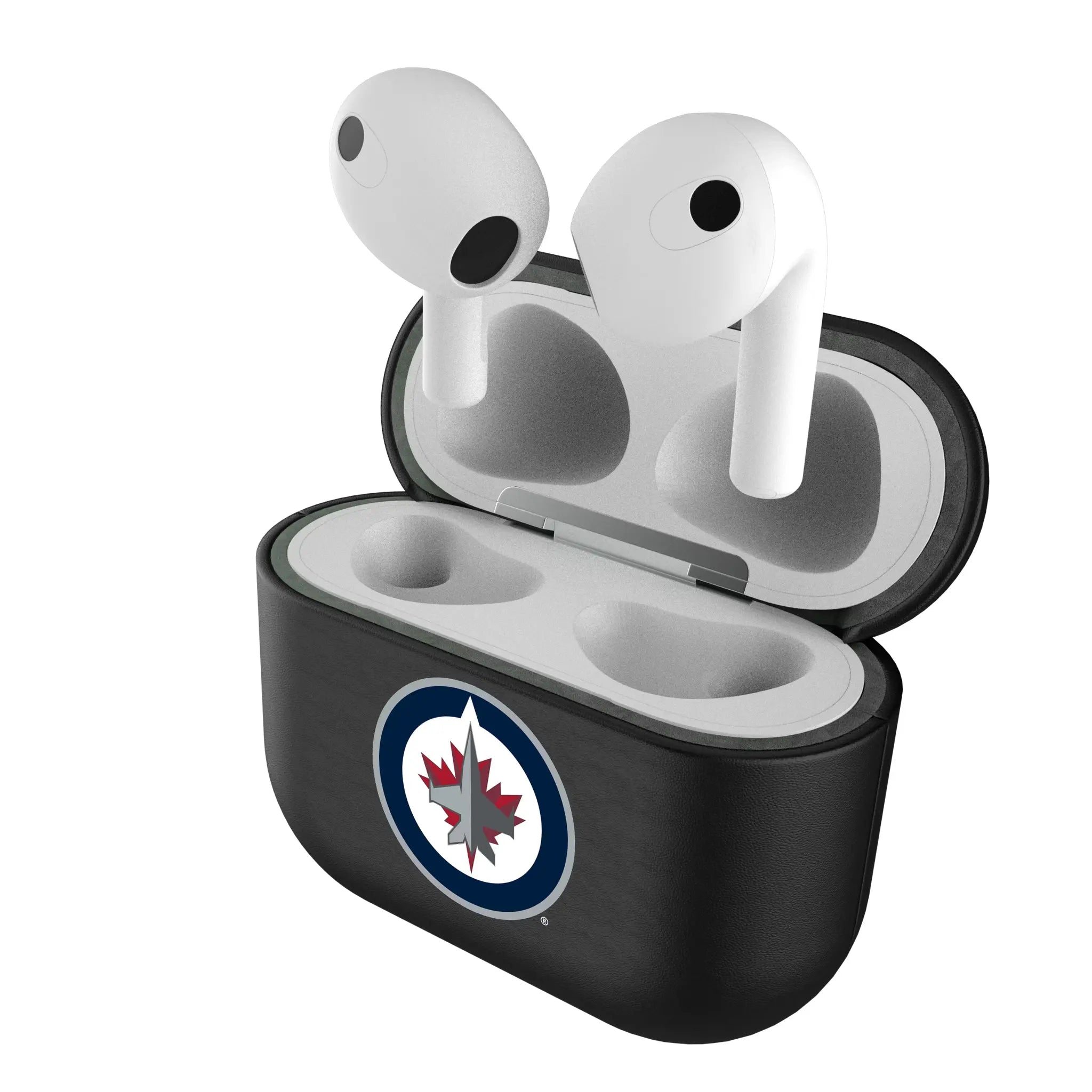 Winnipeg Jets Personalized Insignia AirPods AirPod Case Cover#Device_AirPods 3rd Gen