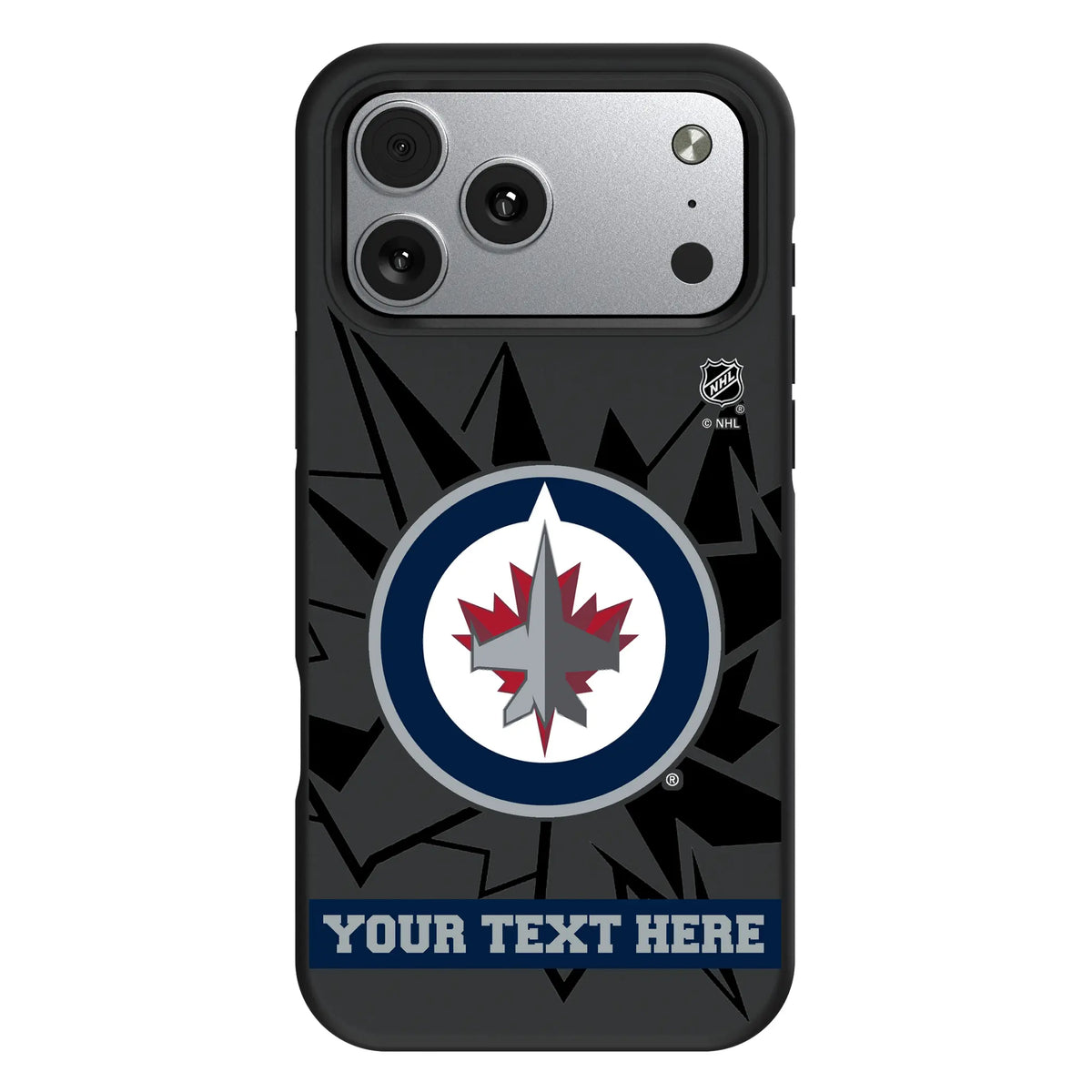 Winnipeg Jets Personalized Tilt iPhone Bump Phone Case for Apple iPhone#Device_iPhone 17 Pro Max