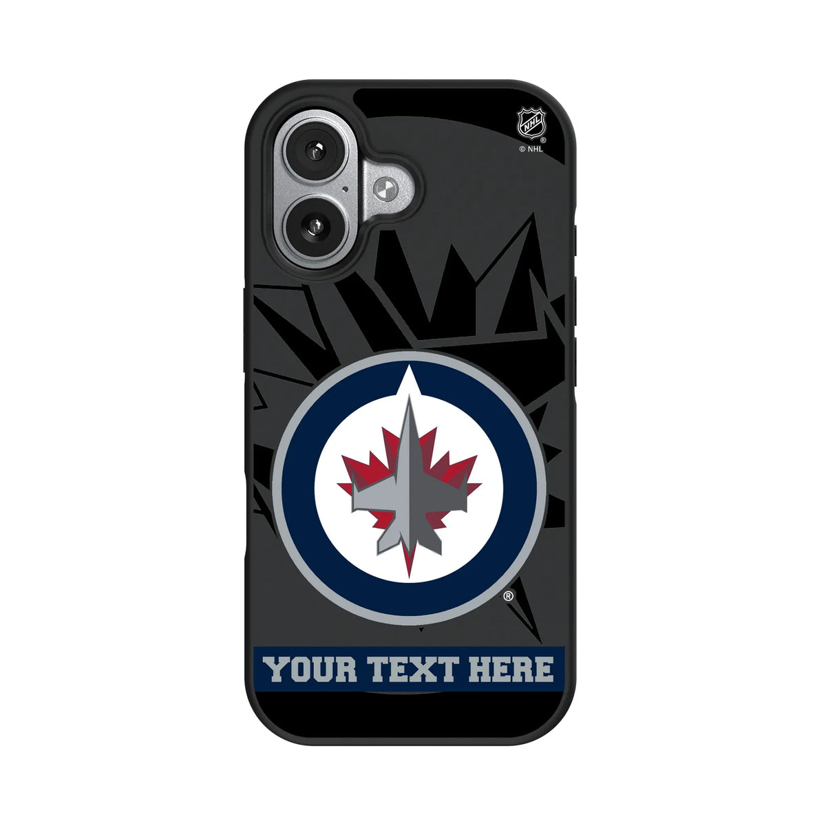 Winnipeg Jets Personalized Tilt iPhone Bump Phone Case for Apple iPhone#Device_iPhone 17