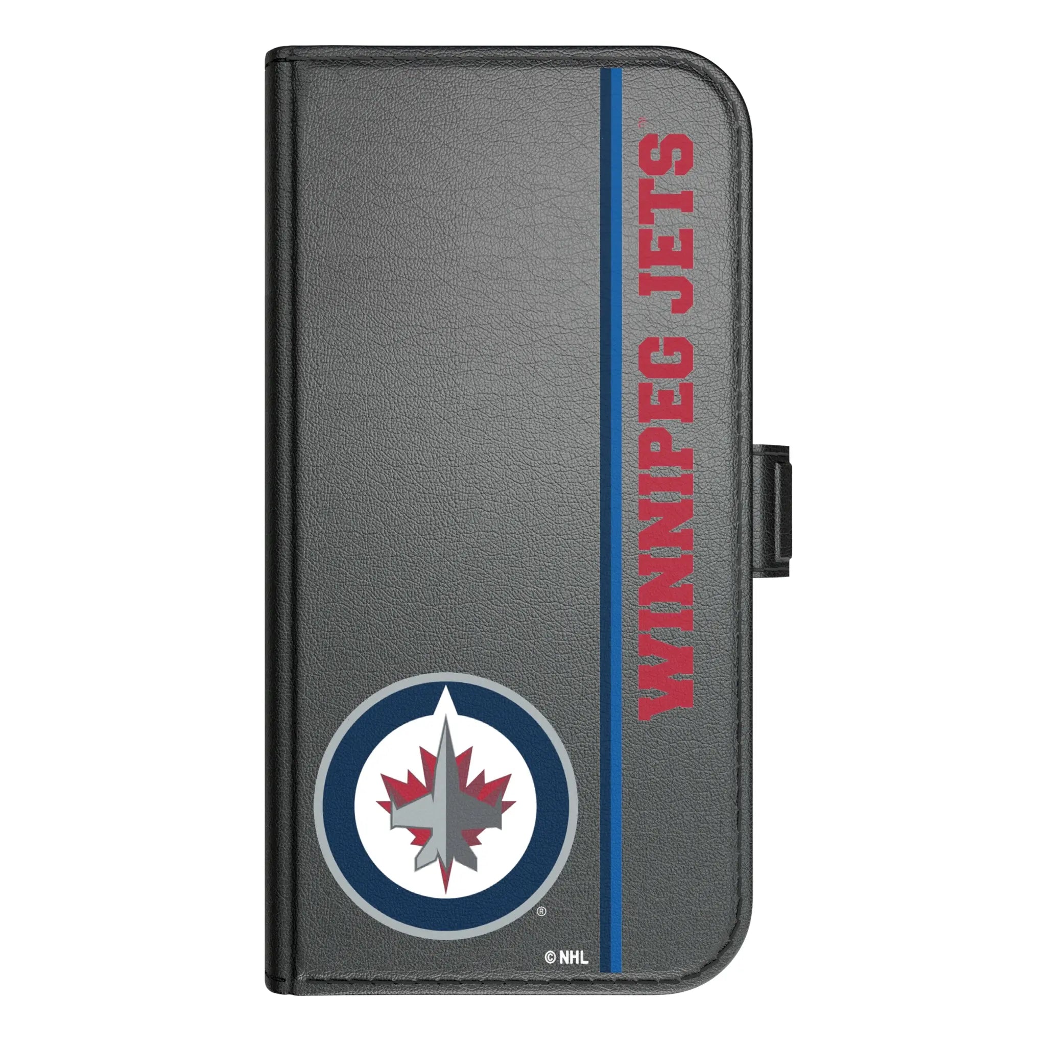 Winnipeg Jets Sidebar iPhone Folio Phone Case for Apple iPhone#Device_iPhone 17