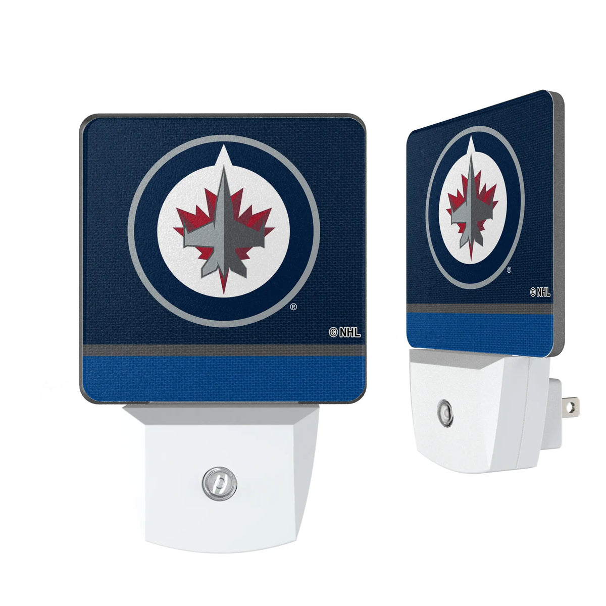 Winnipeg Jets Stripe Night Light 2-Pack