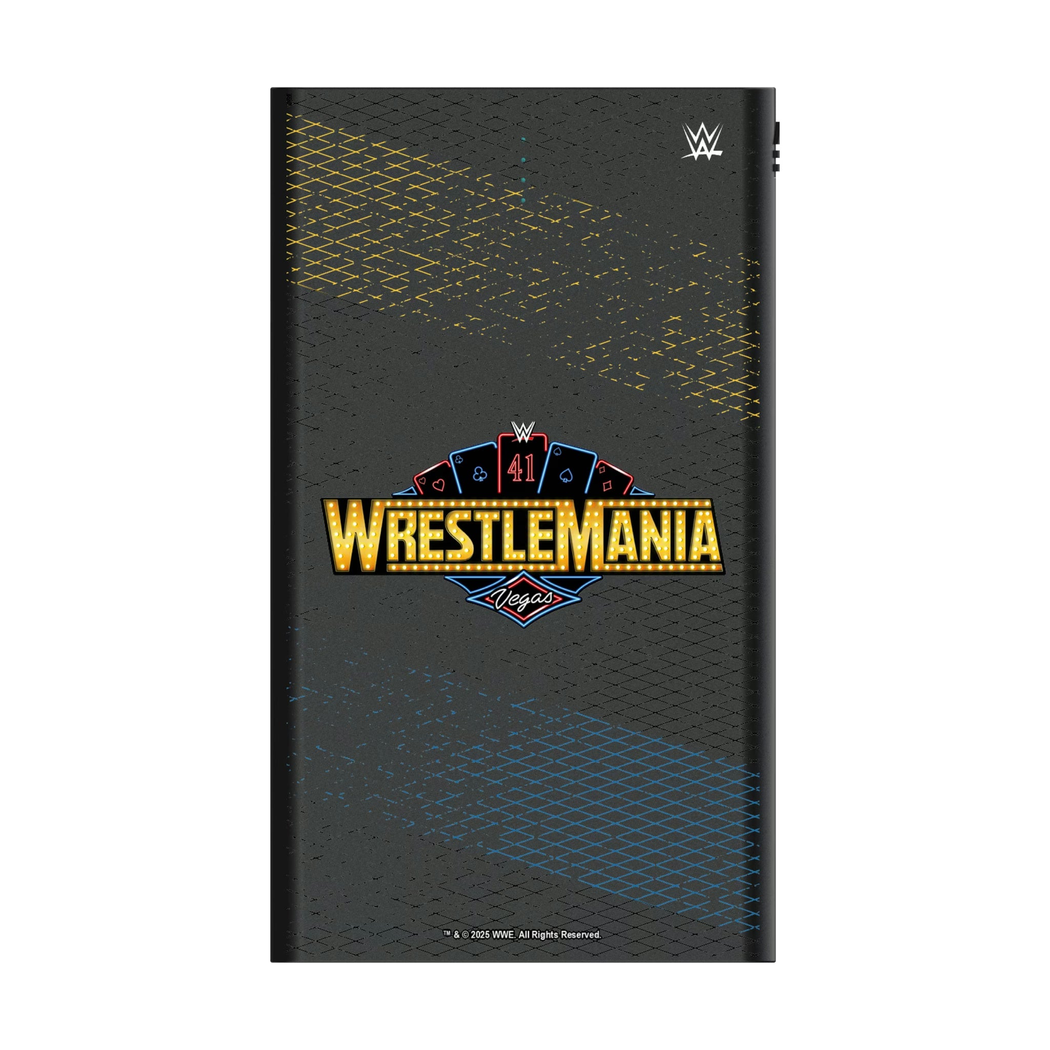 WrestleMania 41 Steel 5000mAh Flat Powerbank