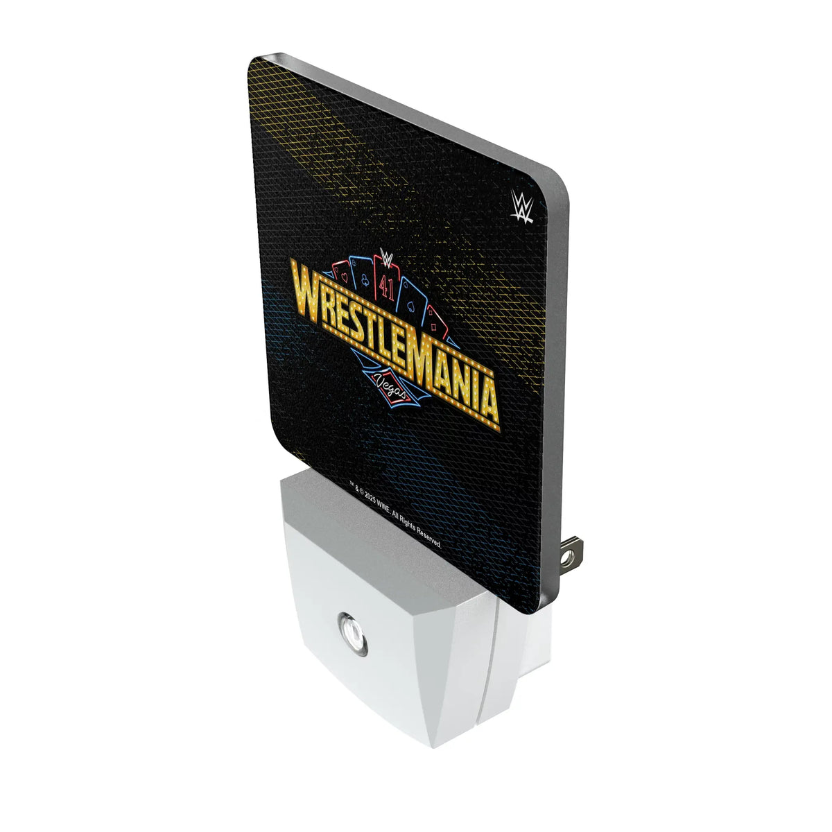 WrestleMania 41 Steel Night Light 2-Pack - Isometric View
