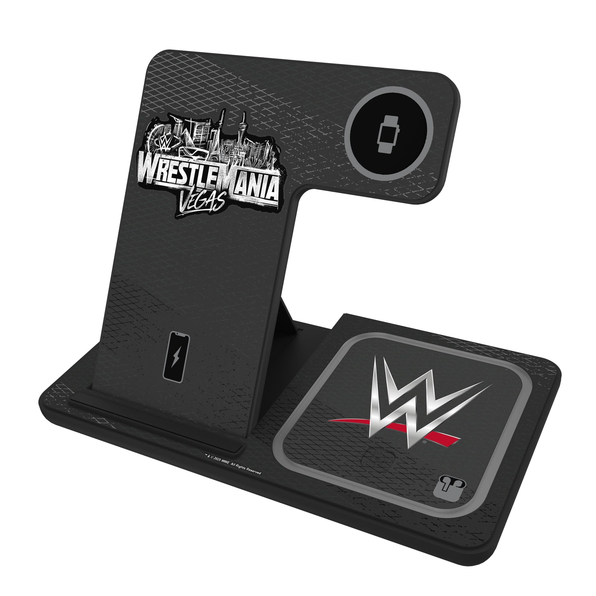 WrestleMania 42 Steel 3 in 1 Charging Station