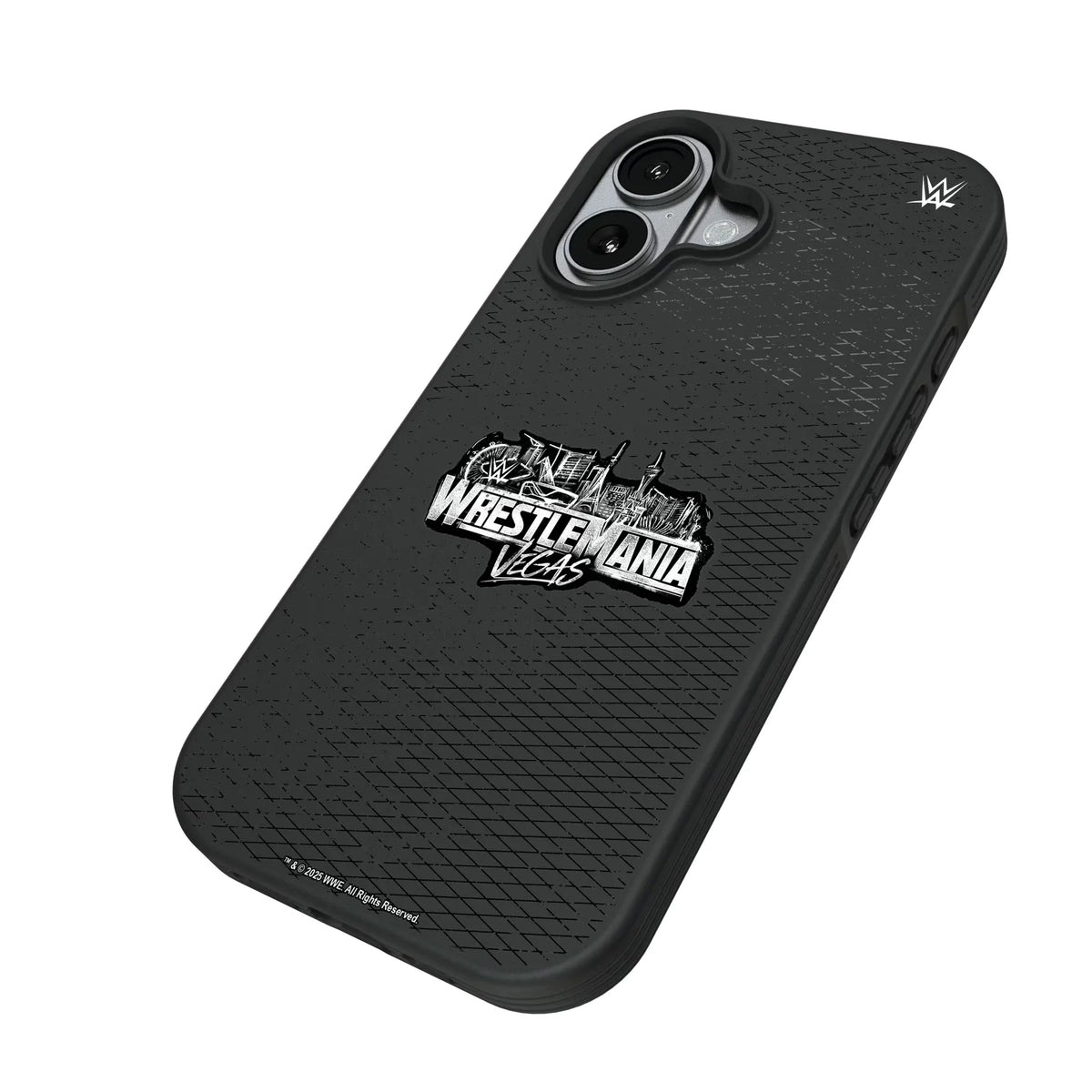 WrestleMania 42 Steel iPhone Bump Phone Case for Apple iPhone - Isometric View#Device_iPhone 17