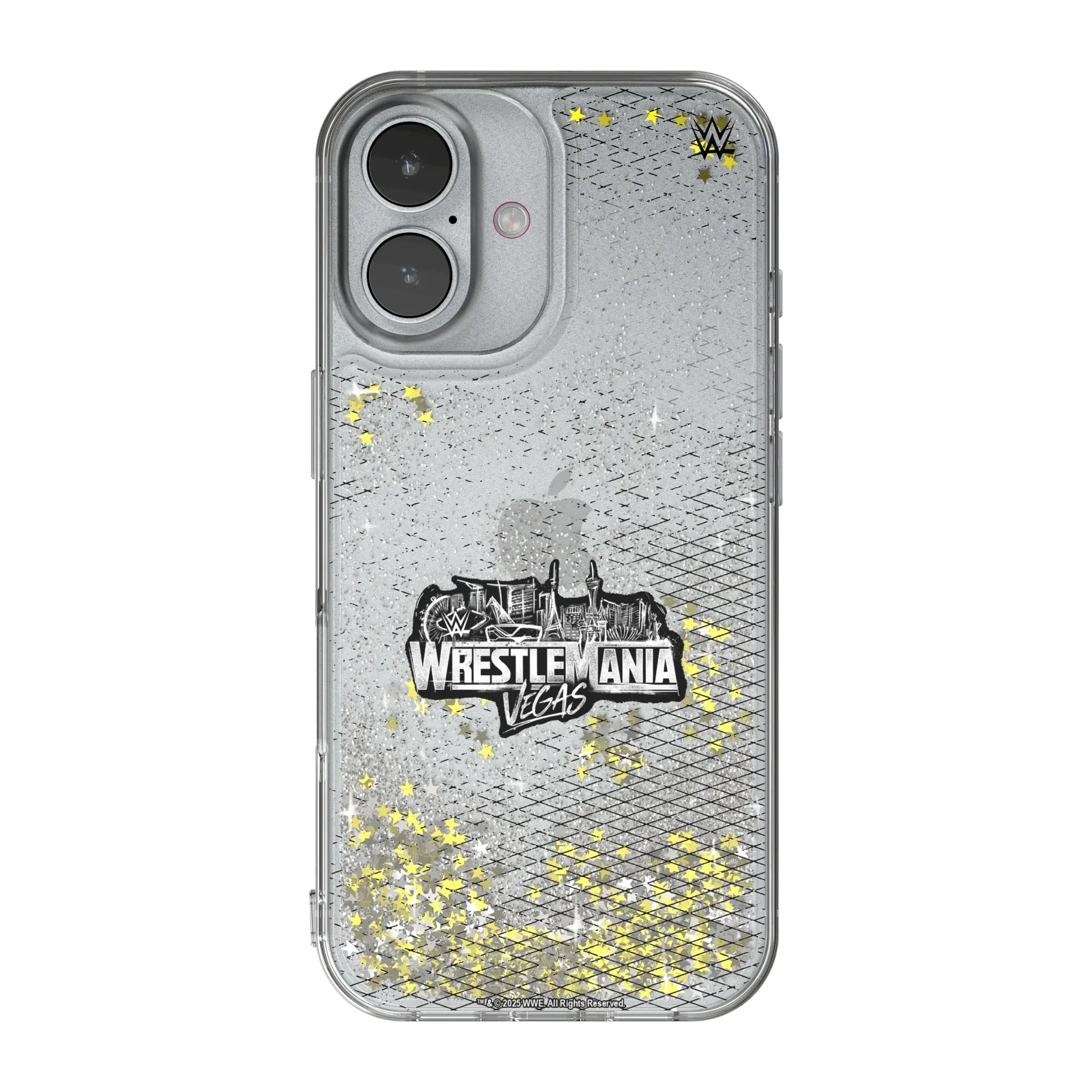 WrestleMania 42 Steel iPhone Glitter Phone Case for Apple iPhone
