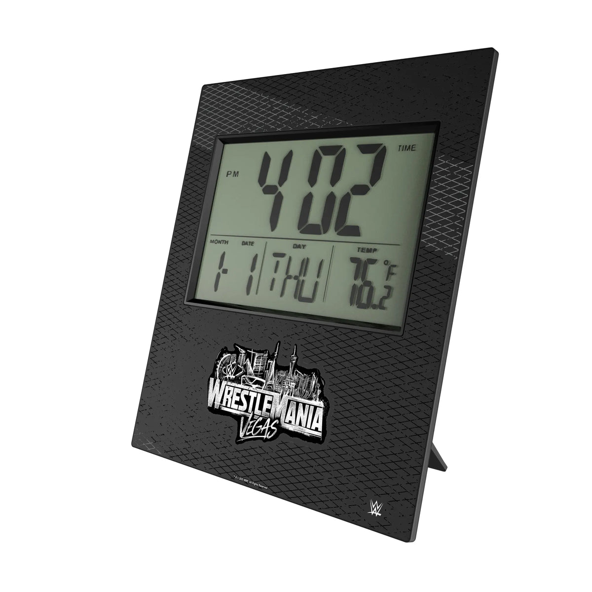 WrestleMania 42 Steel Wall Clock
