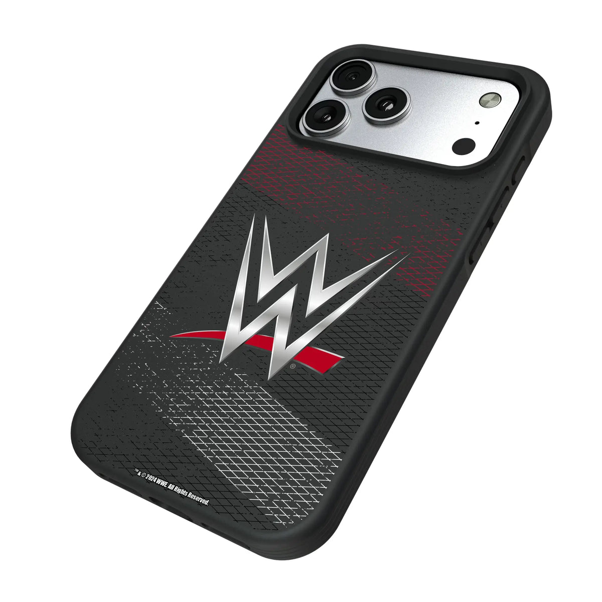 WWE Steel iPhone Bump Phone Case for Apple iPhone - Isometric View#Device_iPhone 17 Pro Max
