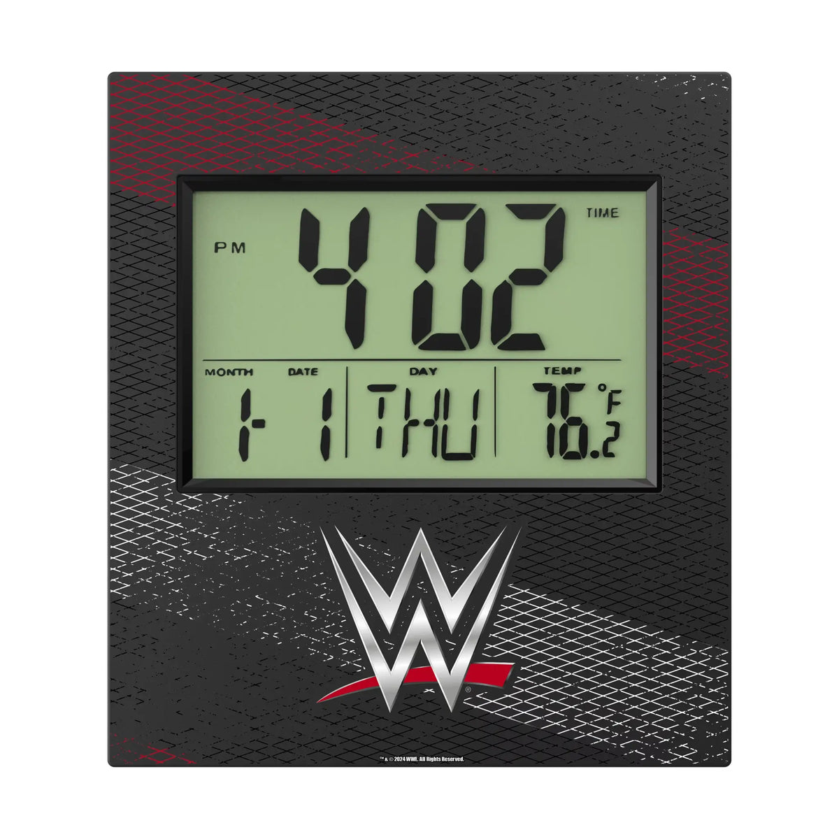 WWE Steel Wall Clock