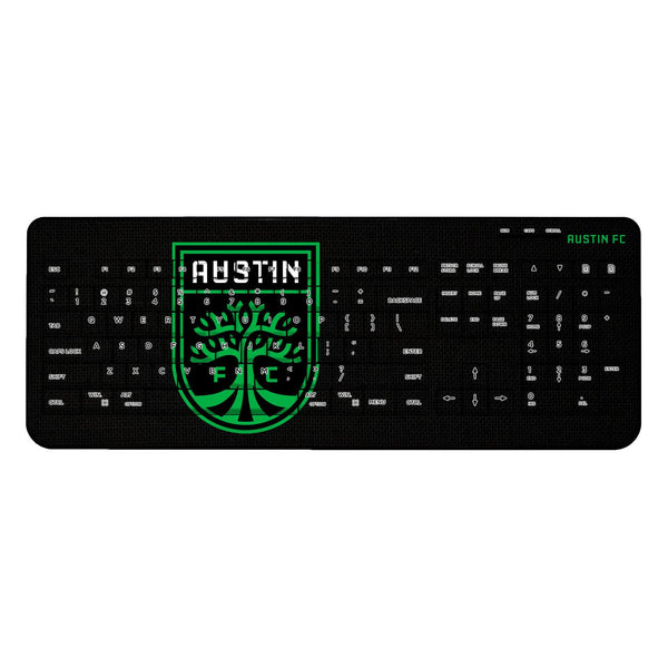 Austin FC  Solid Wireless USB Keyboard