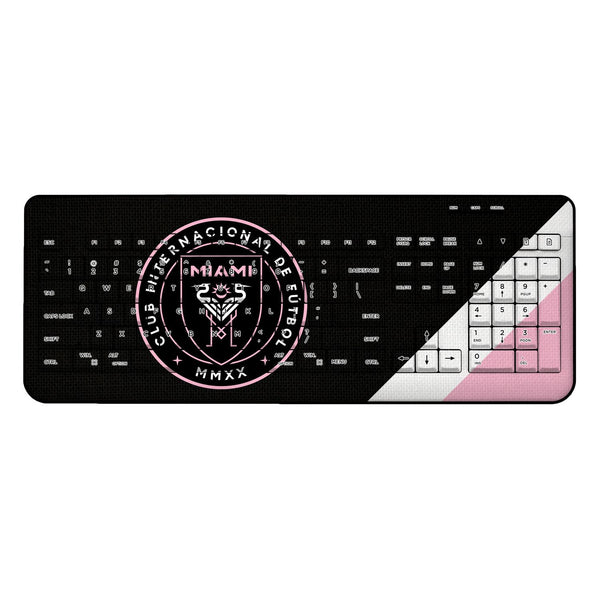 Inter Miami FC  Diagonal Stripe Wireless USB Keyboard