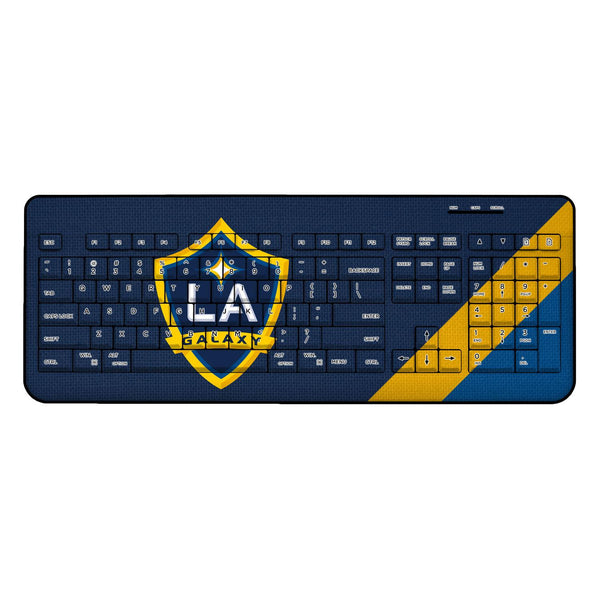 LA Galaxy  Diagonal Stripe Wireless USB Keyboard