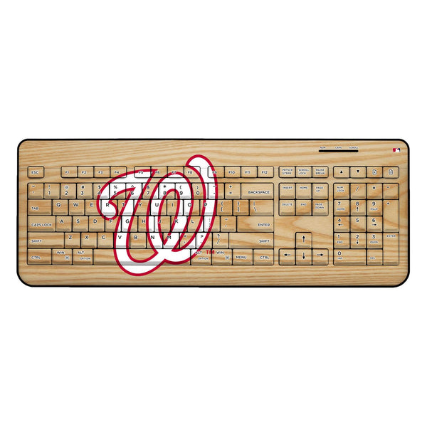 Washington Nationals Baseball Bat Wireless USB Keyboard