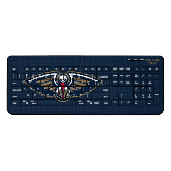 New Orleans Pelicans Solid Wireless USB Keyboard