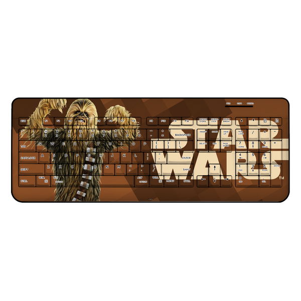 Star Wars Chewbacca Color Block Wireless USB Keyboard