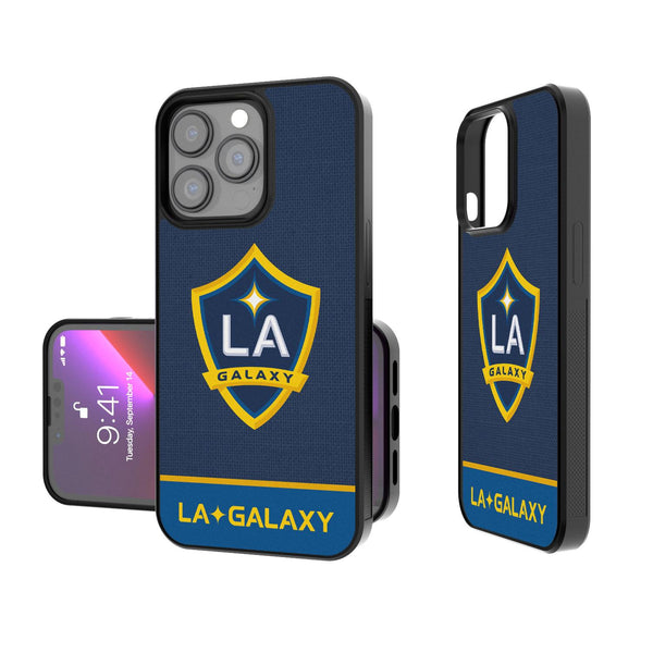 LA Galaxy  Solid Wordmark iPhone Bump Case
