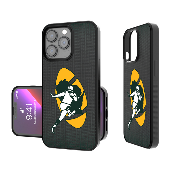 Green Bay Packers Historic Collection Linen iPhone Bump Phone Case
