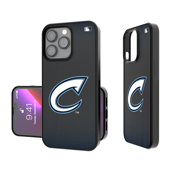 Columbus Clippers Linen iPhone Bump Phone Case