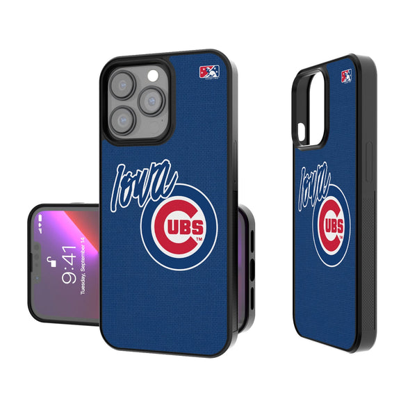 Iowa Cubs Solid iPhone Bump Case