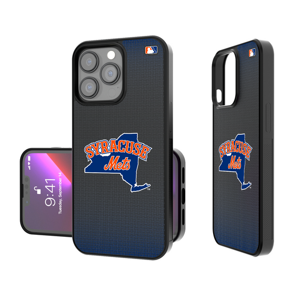 Syracuse Mets Linen iPhone Bump Phone Case