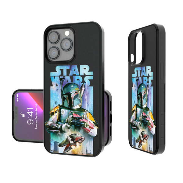 Star Wars Boba Fett Portrait Collage iPhone Bump Phone Case