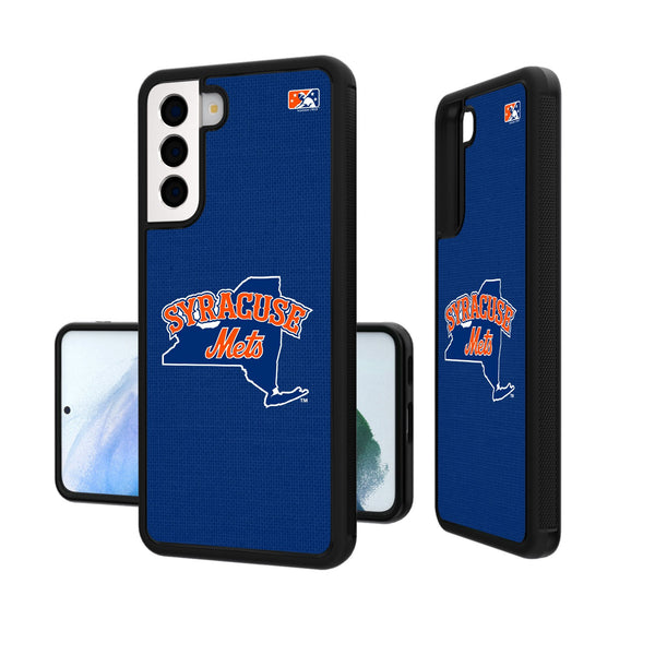 Syracuse Mets Solid Galaxy Bump Case