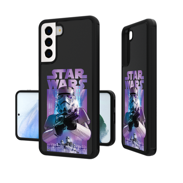 Star Wars Stormtrooper Portrait Collage Galaxy Bump Phone Case
