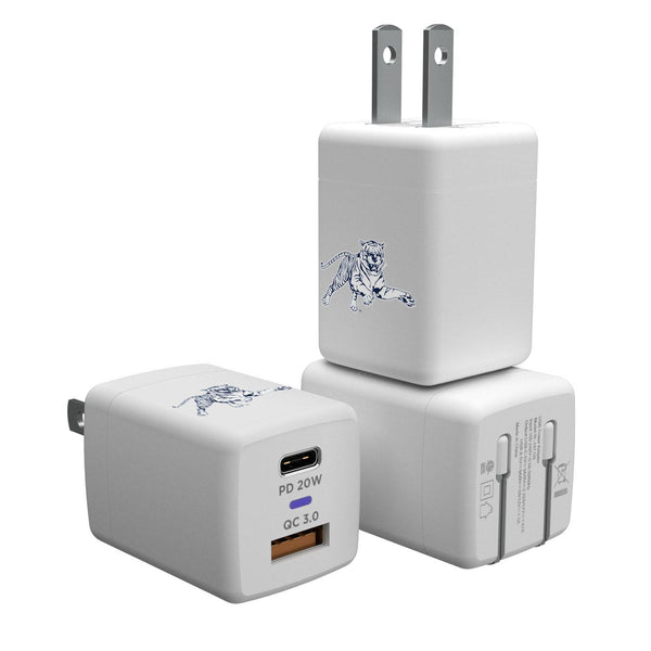 Jackson State Tigers Insignia USB A/C Charger