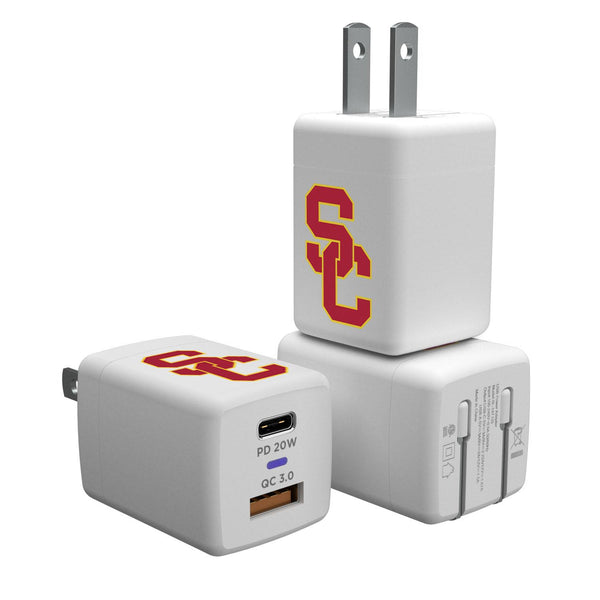 Southern California Trojans Insignia USB A/C Charger