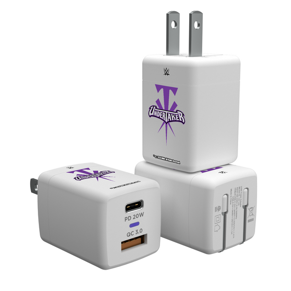 Undertaker Clean USB A/C Charger