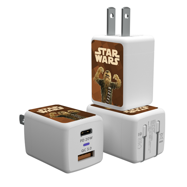 Star Wars Chewbacca Color Block USB A/C Charger