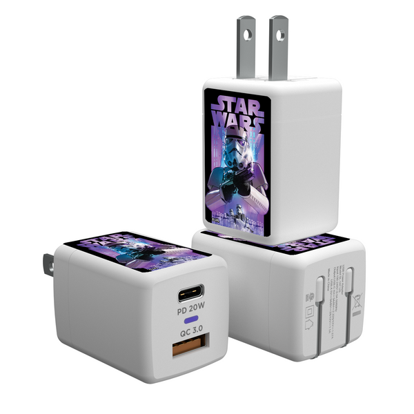 Star Wars Stormtrooper Portrait Collage USB A/C Charger