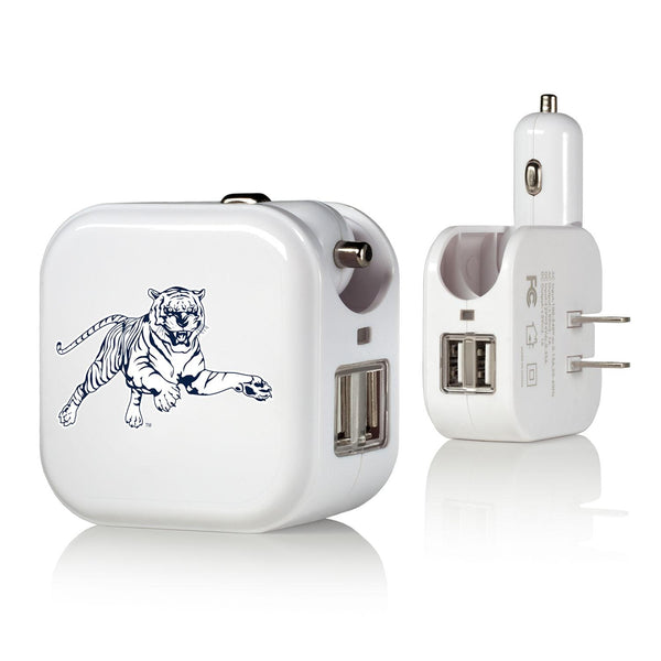 Jackson State Tigers Insignia 2 in 1 USB Charger