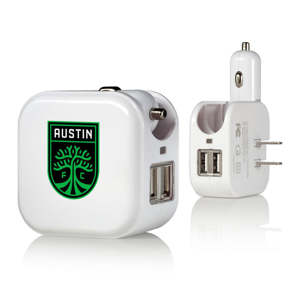 Austin FC  Insignia 2 in 1 USB Charger