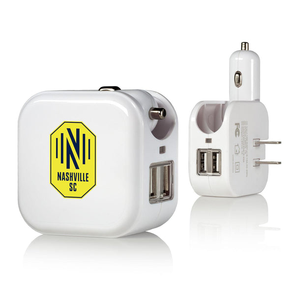 Nashville SC  Insignia 2 in 1 USB Charger