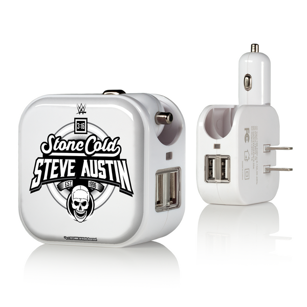 Stone Cold Steve Austin Clean 2 in 1 USB Charger