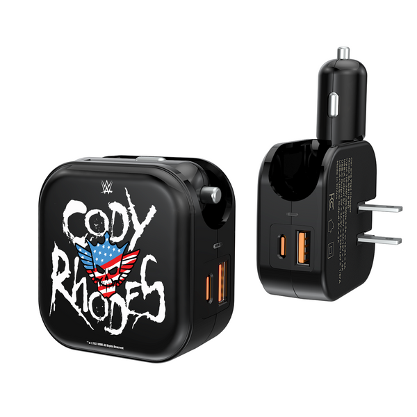 Cody Rhodes Clean 2 in 1 USB A/C Charger