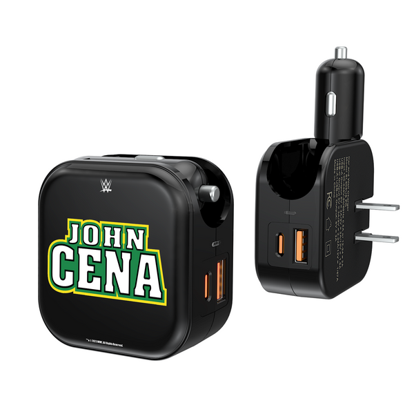 John Cena Clean 2 in 1 USB A/C Charger