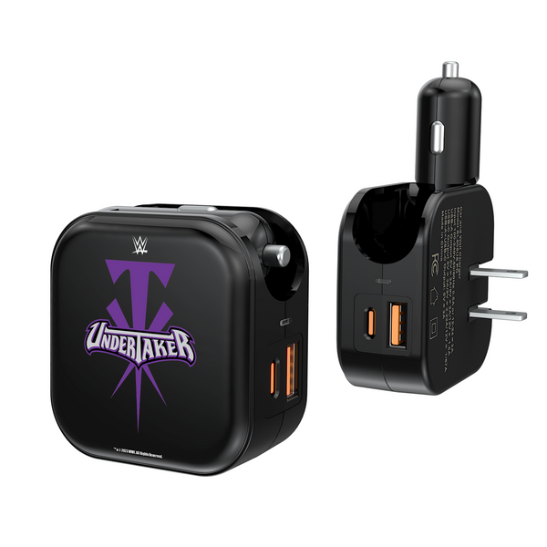 Undertaker Clean 2 in 1 USB A/C Charger
