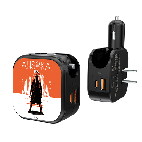 Star Wars Ahsoka BaseOne 2 in 1 USB A/C Charger